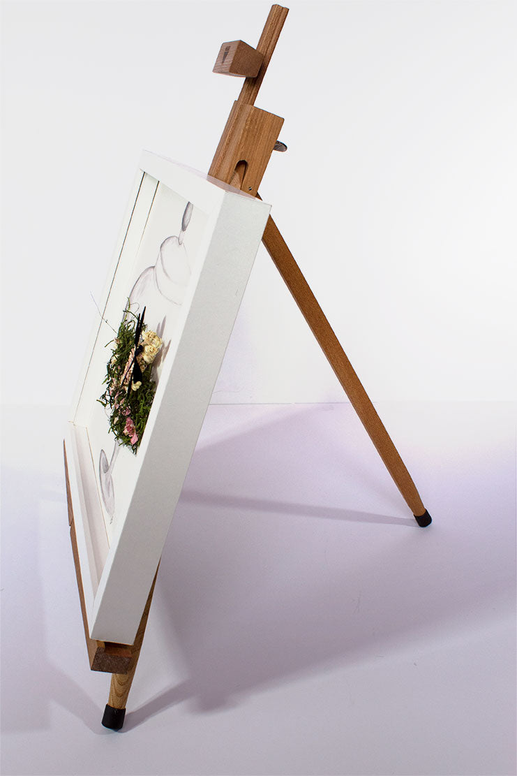 Mixed-Media-Painting-Deaths-Collection-I-Easel