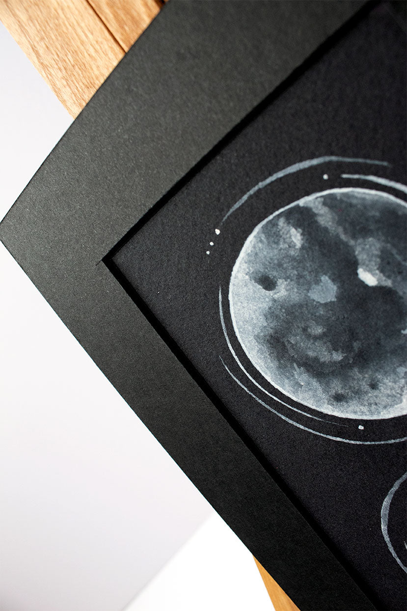 Black-and-White-Hanging-Moon-Phases-Painting