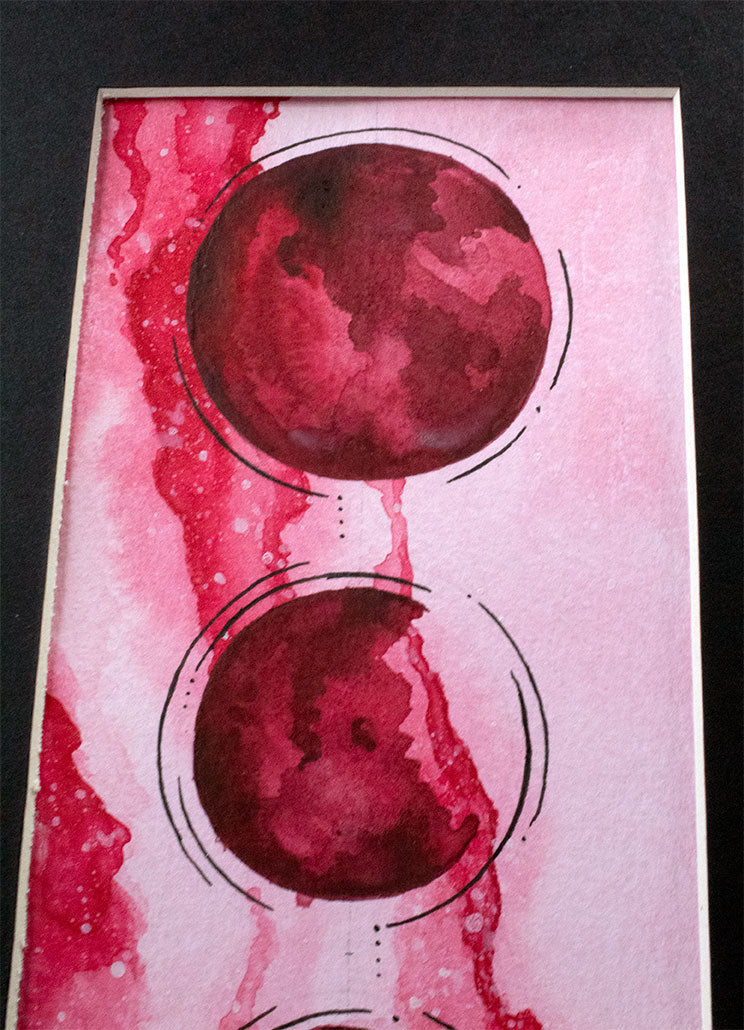 Red-Hanging-Moon-Phases-Watercolor-Painting