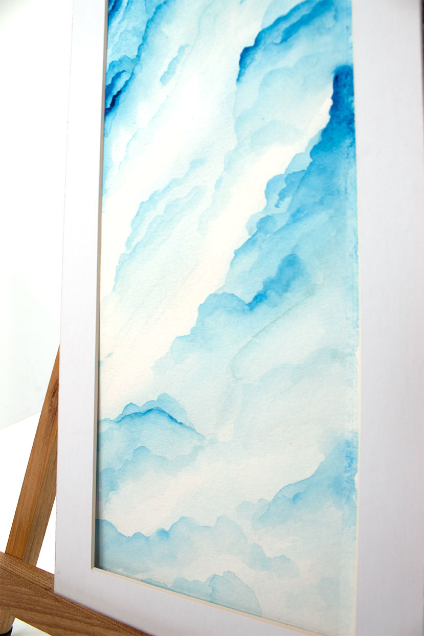 The-Sky-I-Watercolor-Painting