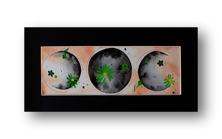 Orange-and-Green-Floral-Moon-Phases-Watercolor-Painting